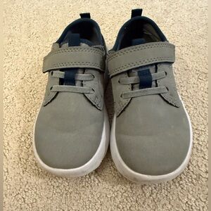 Sperry Toddler Sneakers Size 8 Gray Velcro Casual Shoes